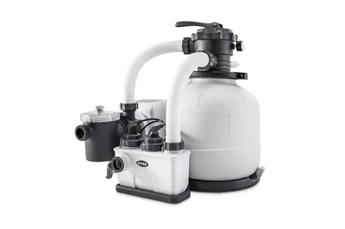 Intex 26676 - Sistema combinado depuradora arena y clorador salino ECO 7 g/h