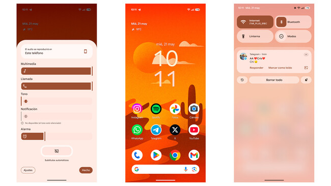 Hemos probado el nuevo diseño de Android 16. Está a las puertas de una ...