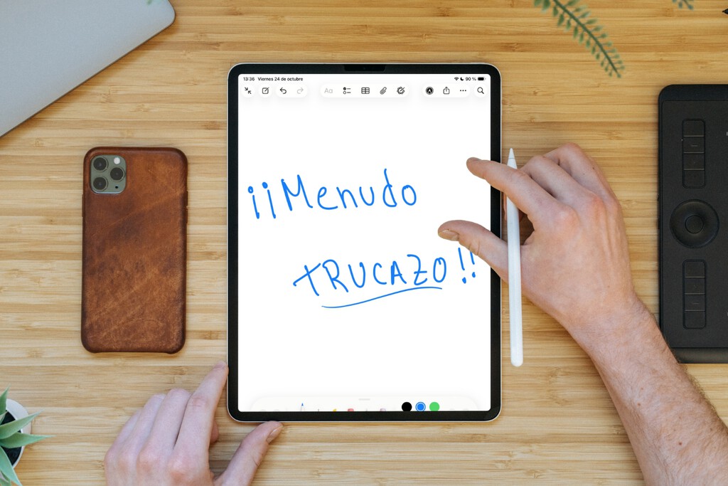 Si tienes mala letra como yo, este truco para tomar notas en el iPad con el Apple Pencil es una locura y funciona de lujo Si tienes mala letra como yo, este truco para tomar notas en el iPad con el Apple Pencil es una locura y funciona de lujo