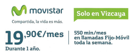 Movistar continúa con sus ofertas territoriales para competir con los operadores locales