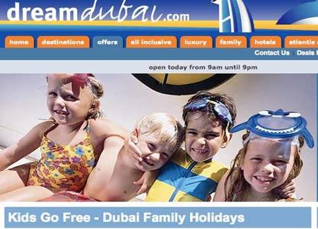Dubai invita a los niños a unas vacaciones gratis