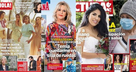 El vestido de novia de Isa Pantoja, las hijas de Bertín Osborne y en busca de Mila Ximénez: Estas son las portadas de la semana del 24 de febrero