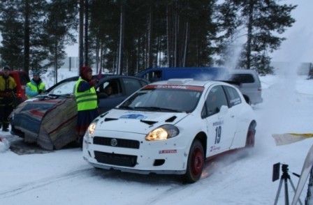 Kimi Raikkonen en el rally