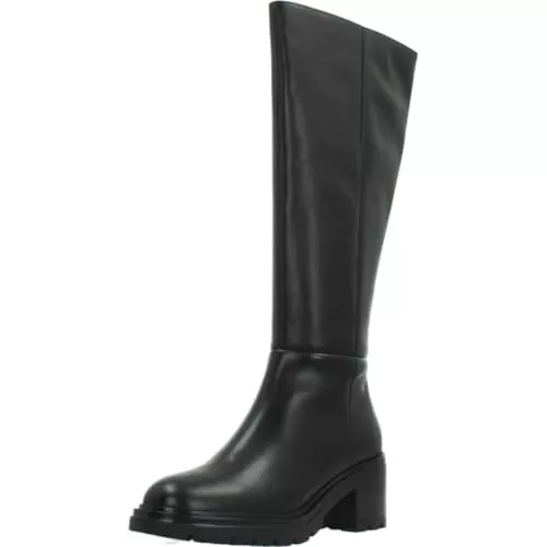 Geox D Damiana J, Botas para Mujer, Negro (Black), 40 EU