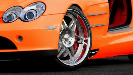 Brabus Mercedes-Benz SLR McLaren Roadster naranja