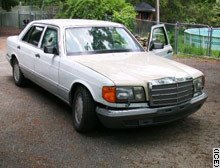 El Mercedes de Saddam Hussein