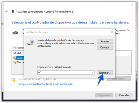 para que sirve synaptics pointing device driver windows 7