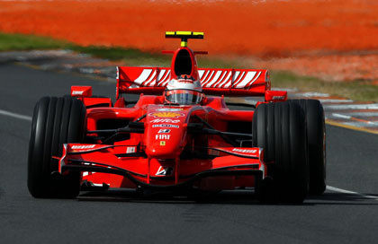 Raikkonen, intratable en Australia