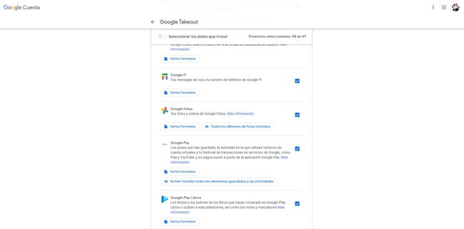 Google Takeout