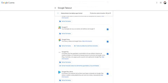Google Takeout