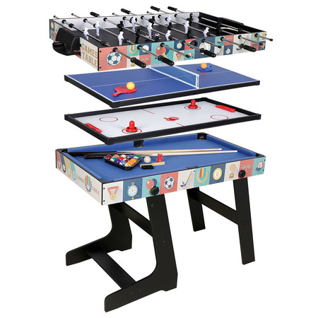 Mesa multijuegos 4 en 1 con patas rebajada en eBay por 149,95 euros y envío gratis ¡ 4 Formas diferentes de divertirte!