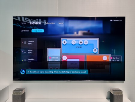 El televisor busca ser el centro de mando de la IA en el hogar | Imagen: Xataka