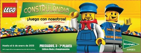 LEGO dispondrá de un espacio en El Corte Inglés de Preciados de Madrid hasta los Reyes de enero 2013