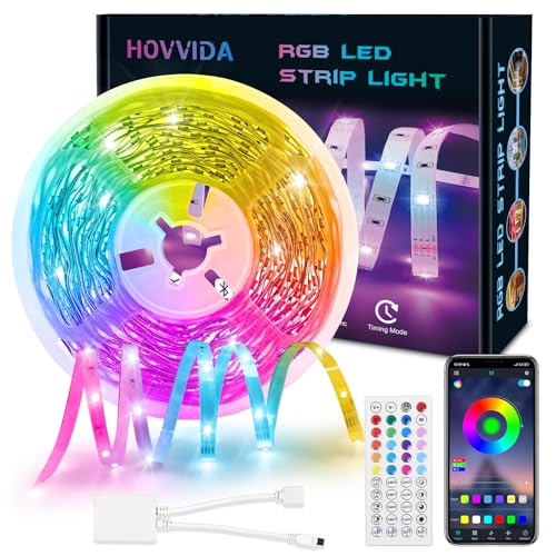 HOVVIDA Tira LED 10m, RGB Luces LED 10m