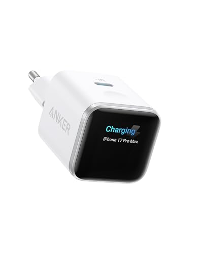 Anker Nano Cargador iPhone Carga Rapida USB C 45W Inteligente