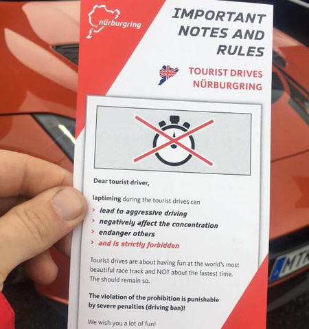 Nürburgring prohíbe a los usuarios del circuito cronometrar sus vueltas al Nordschleife