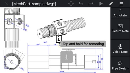 Corelcad モバイル iPhone
