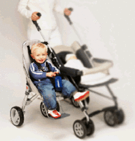 Convierte tu silla de paseo individual en una silla doble