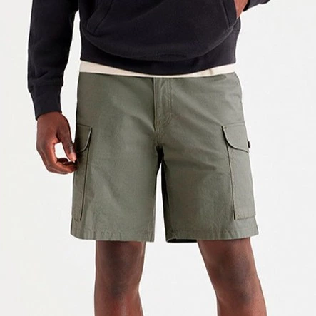 Dockers Bermuda de hombre estilo cargo regular fit