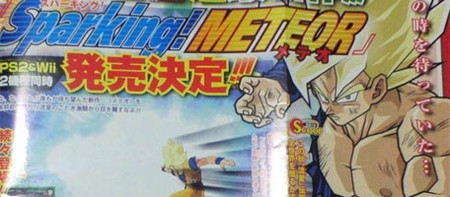 Anunciado un nuevo juego de DBZ para Wii y PS2