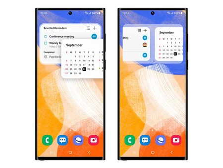 1 つの UI で積み重ね可能なウィジェット 5