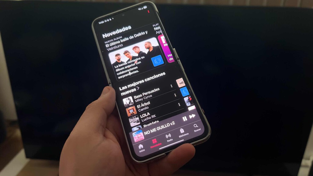 Si usas la tele Samsung para escuchar música, hay una función que evita tener la pantalla encendida durante horas 