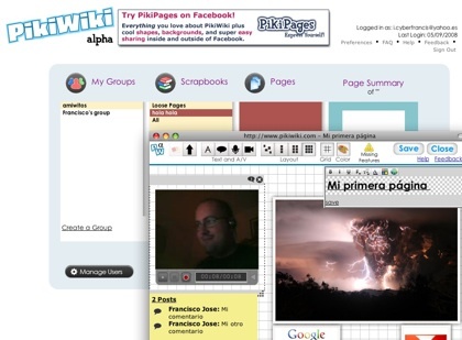 Pikiwiki, comparte tus historias multimedia en sencillas páginas