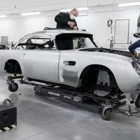 Se reanuda la construcción del Aston Martin DB5 Goldfinger Continuation