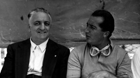 Alberto Ascari Enzo Ferrari