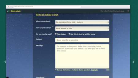 Shortwhale, que la gente que te escriba correos te ayude a organizarlos