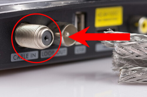 Cable Coaxial Antena Internet