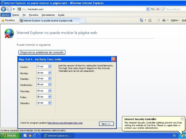 Internet Controla Internet Security Controller, herramienta para limitar el acceso a las ...