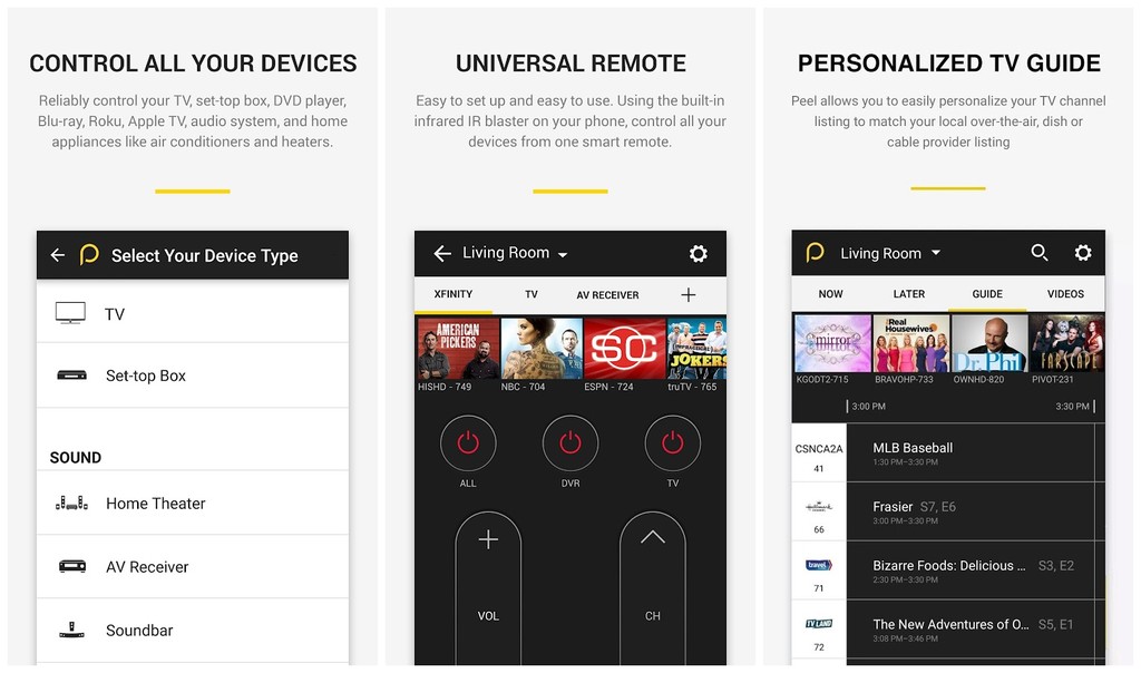 Las mejores aplicaciones de mando a distancia para Android