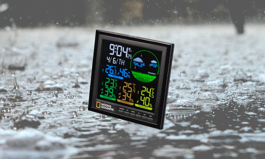 La lluvia no te amargará el día con esta estación meteorológica rebajadísima en El Corte Inglés 