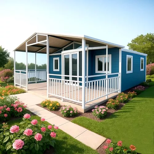 SOLUTION´S HOUSE® Casa Prefabricada para Vivir Llave en Mano | Cocina, Baño. Instalación Eléctrica y Fontanería Incluidos | Materiales Premium de Máxima Calidad | Distribución 100% Personalizable