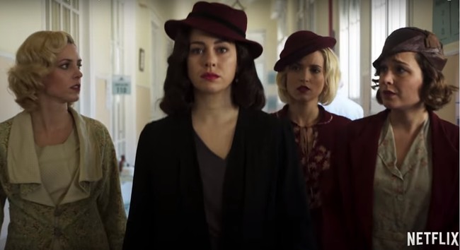 chicas del cable tercera temporada blanca suarez novia