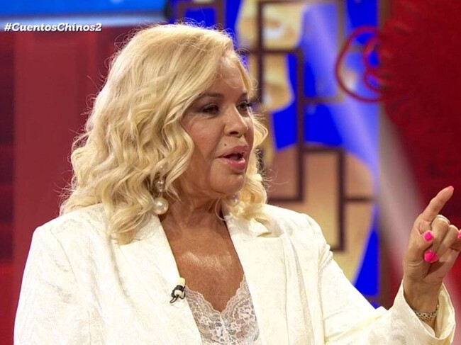 Barbara Rey en 'Cuentos Chinos'