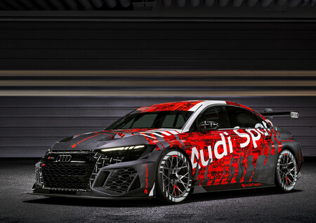 El Audi RS3 LMS 2021 es una variante exclusiva para carreras con 340 hp