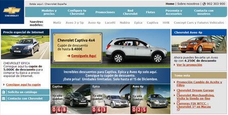 Descuentos Chevrolet