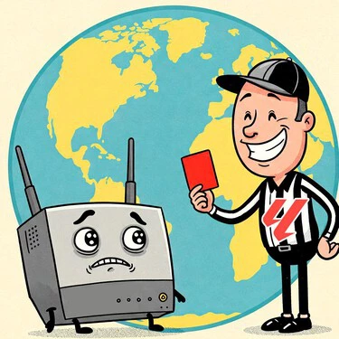 Tarjeta Roja Router Portada