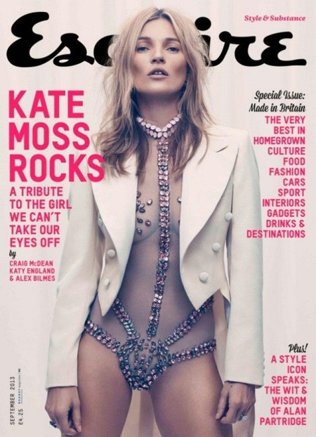 Kate Moss en Esquire, vestida de... ¿domadora de pulgas?
