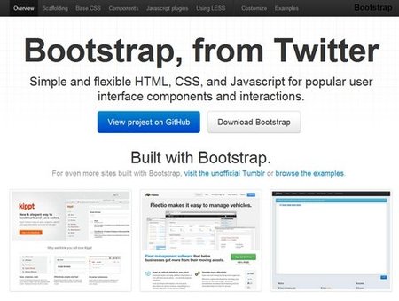 Twitter libera la versión 2.0 de Bootstrap