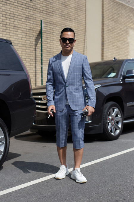 Tendencias a debate: ¿llevarías un traje con bermudas?