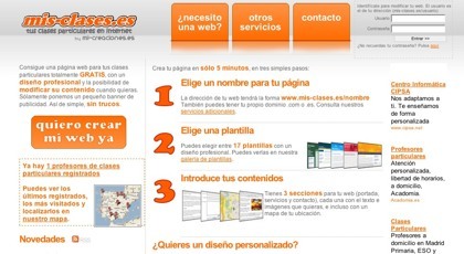 Mi-consulta.es, Mis-clases.es y Mi-negocio.es, lo nuevo de Mi-creaciones.es