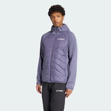 Chaqueta Con Capucha Terrex Multi Climawarm Insulated Hybrid Violeta Jl5573 21 Model