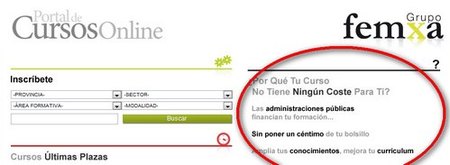 publicidad cursos