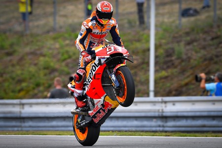 Marc Márquez igualó las 76 victorias de Mike Hailwood y ya es el cuarto con más triunfos de la historia