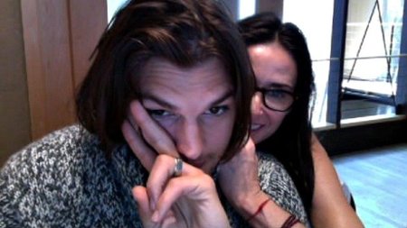 ¡Mudanza en casa de Demi Moore y Ashton Kutcher! ¿Quién se quedará el sofá?