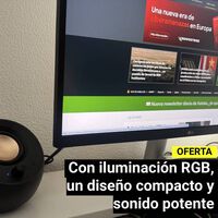 Potencia, diseño e iluminación RGB: así son los altavoces de mi escritorio y ahora están rebajados