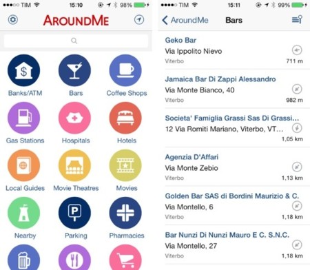 AroundMe, uno de los pioneros ya está listo para iOS 7
